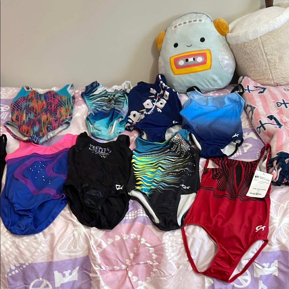 Colorful Kids One Piece Swimsuit